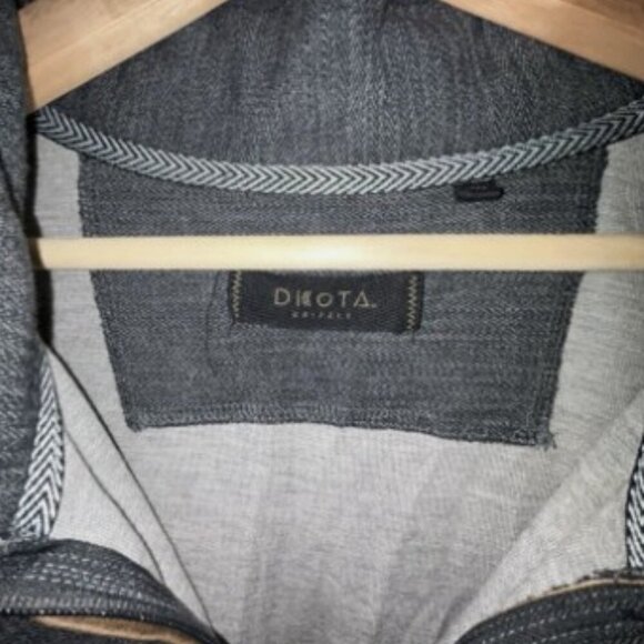 Dakota Grizzly Mens Dash 1/4 Zip Pullover Sweater Size 2XL Charcoal Gray Casual - Picture 5 of 9